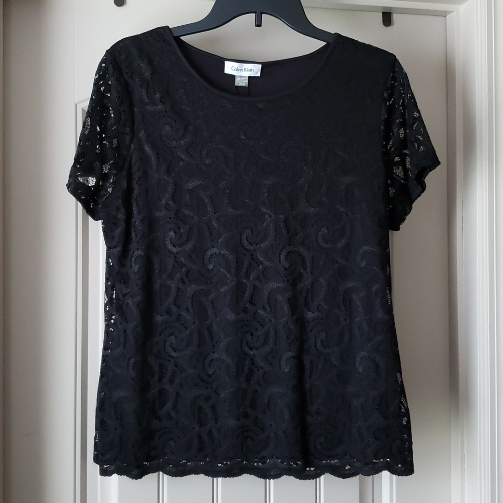 New- Calvin Klein lace top